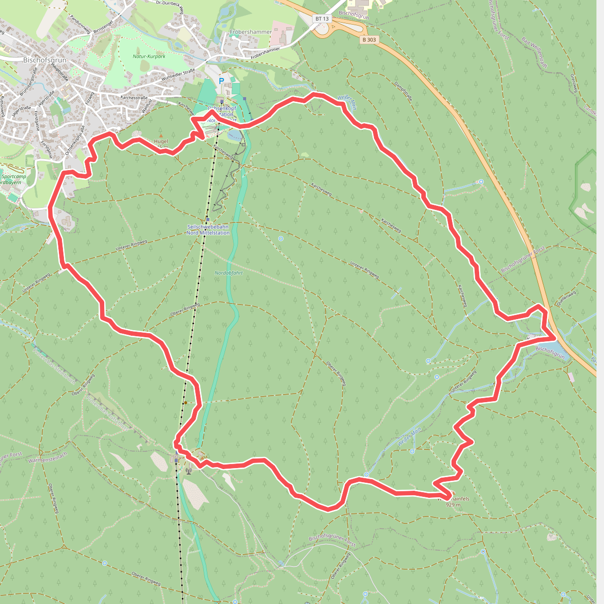 Weißmain-Ochsenkopf-Steig