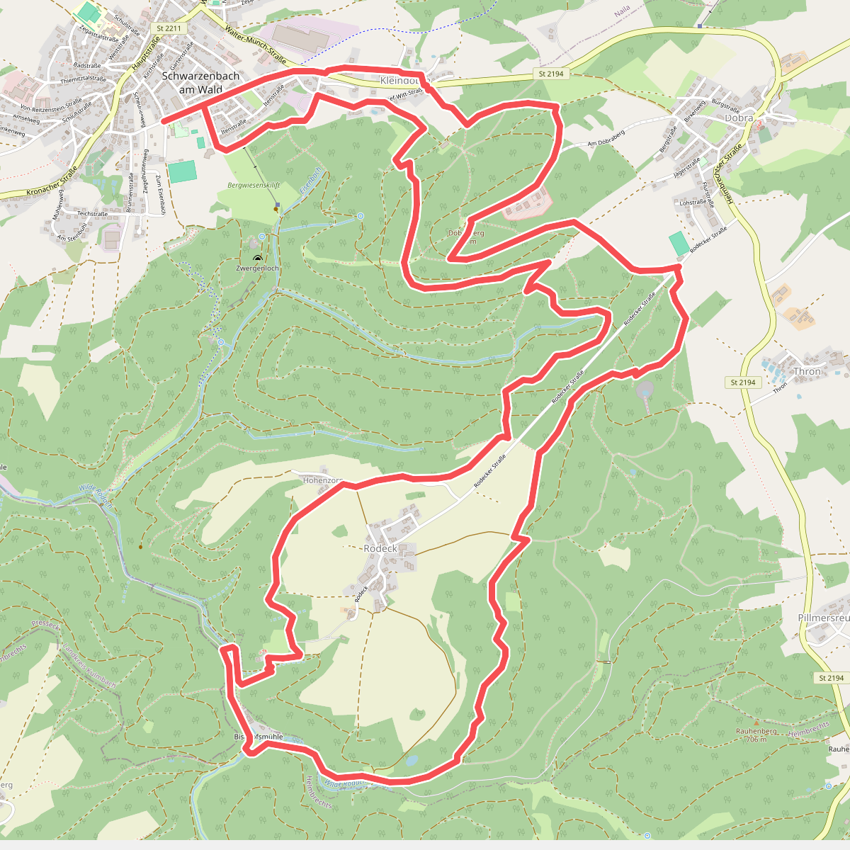 Frankenwaldsteigla Schwarzenbacher Weitblicke