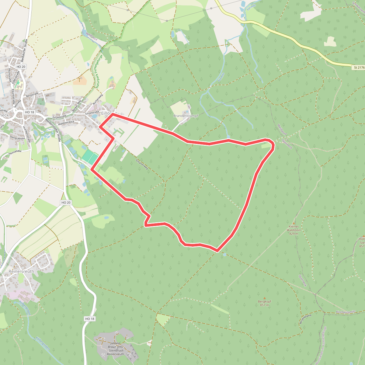 Rundwanderweg 3 Sparneck