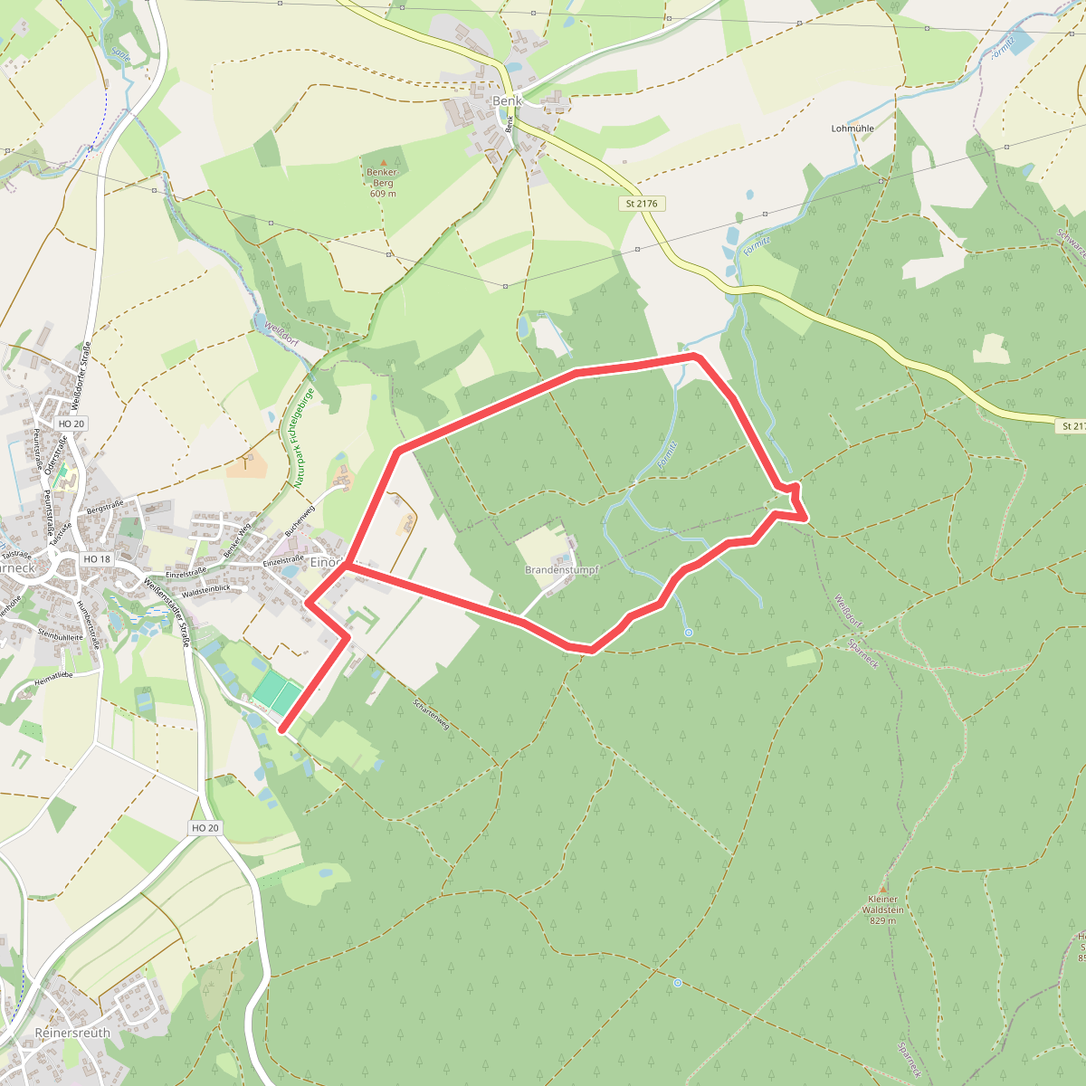 Rundwanderweg 4 Sparneck