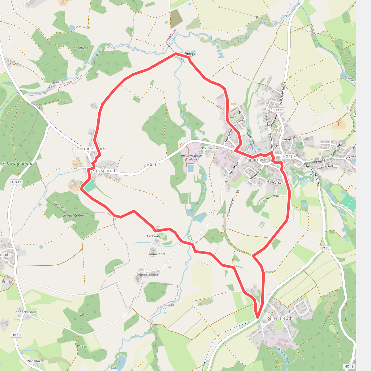 Rundwanderweg 5 Sparneck