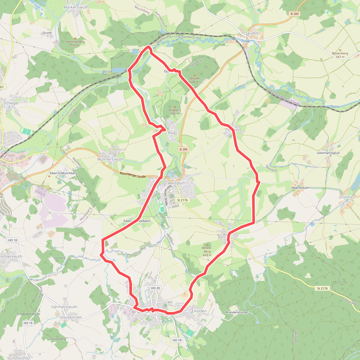 Rundwanderweg 6 Sparneck