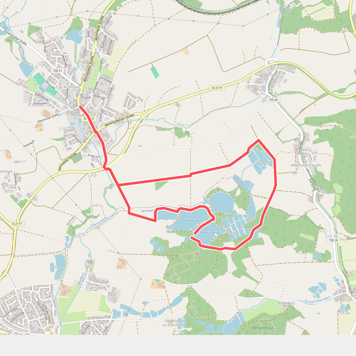 Kulmainer Rundwanderweg Nr. 1