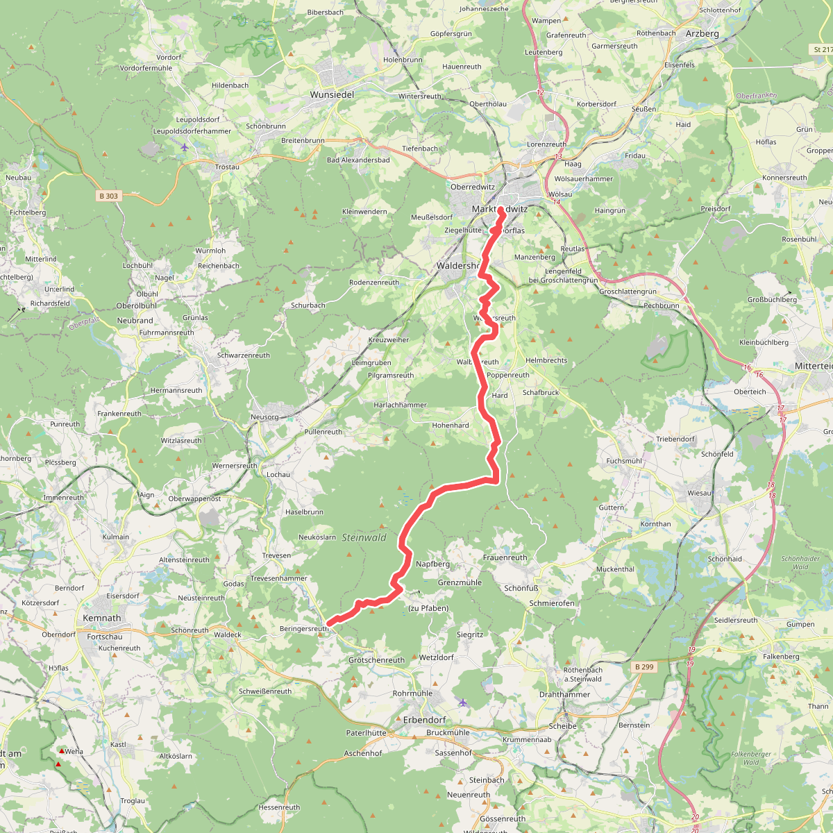 Marktredwitz - Saubadfelsen