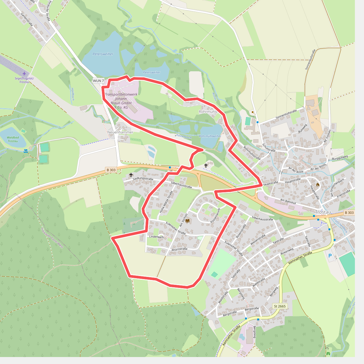 Tröstau Rundwanderweg Nr.8