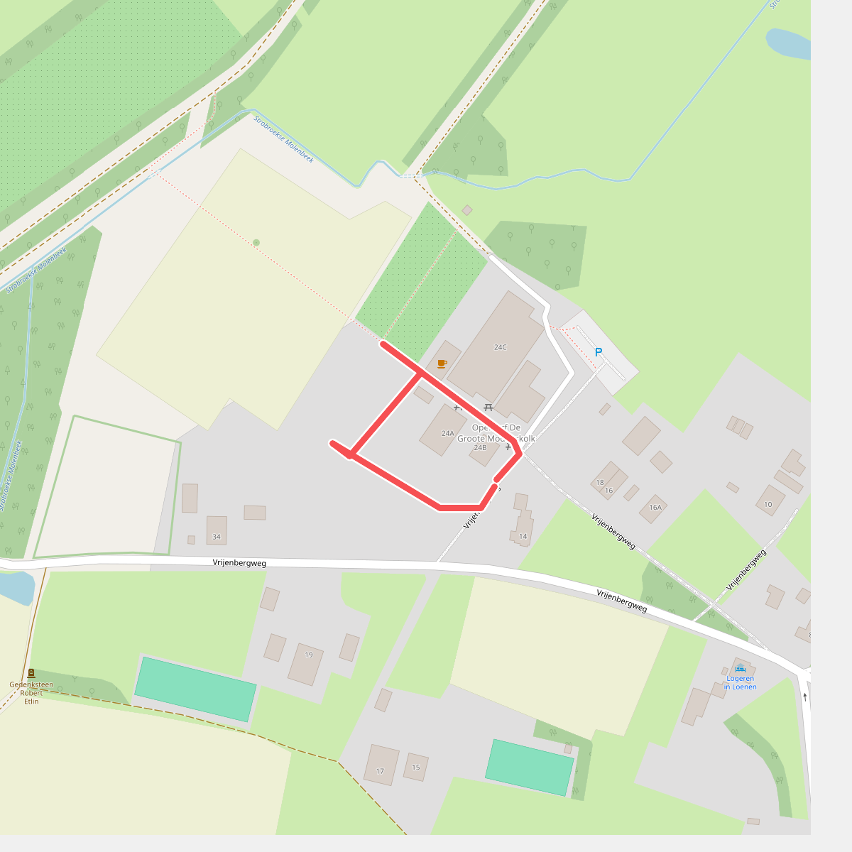 Tuinpad van Open Erf De Groote Modderkolk