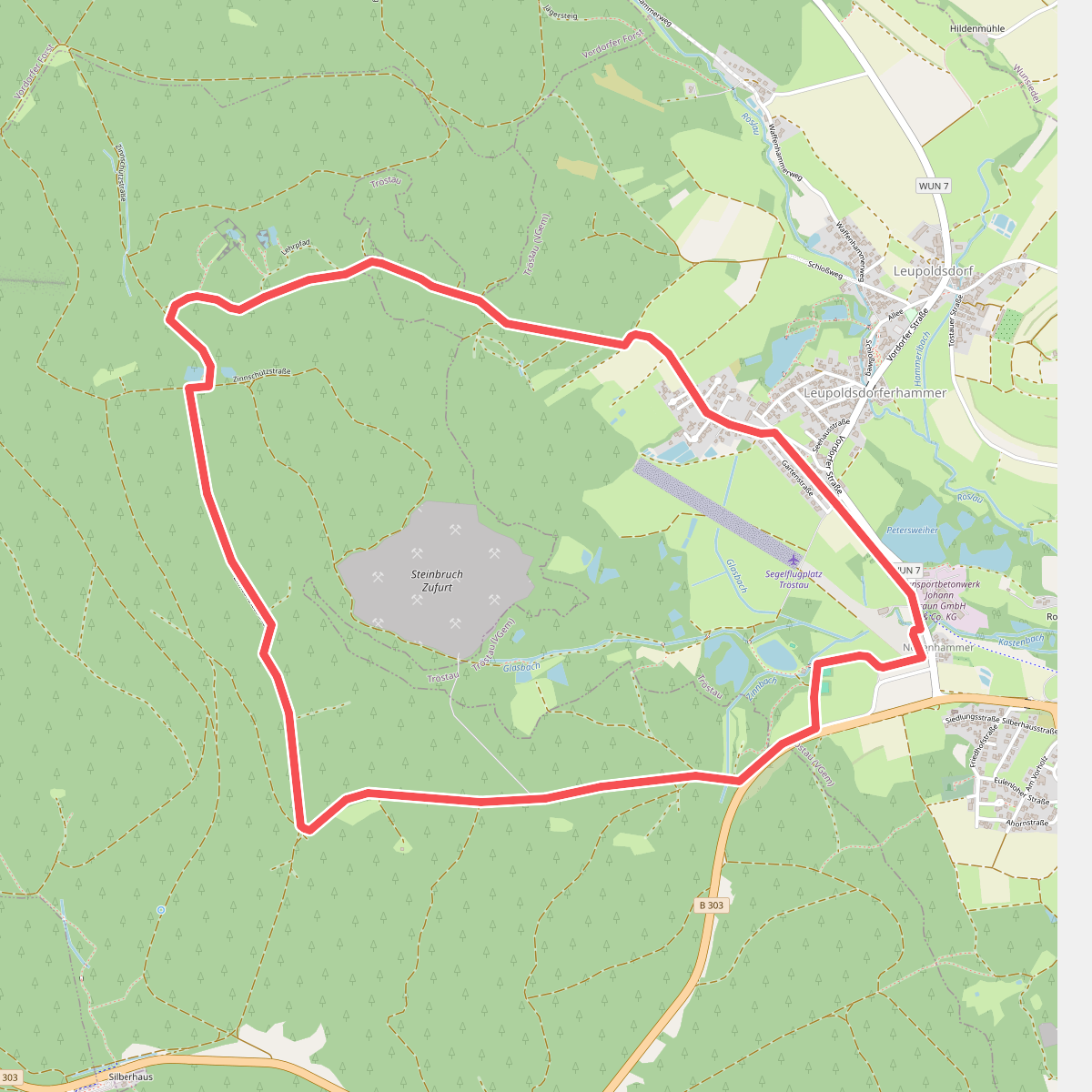 Wanderweg 7 Tröstau