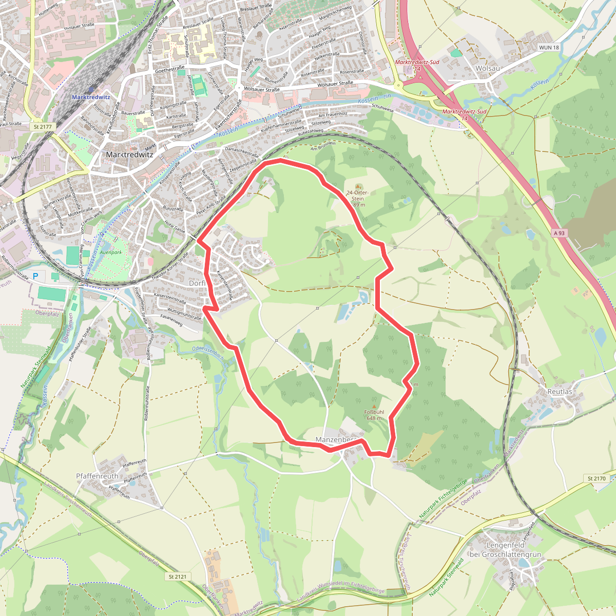 Rundwanderweg 5 Marktredwitz