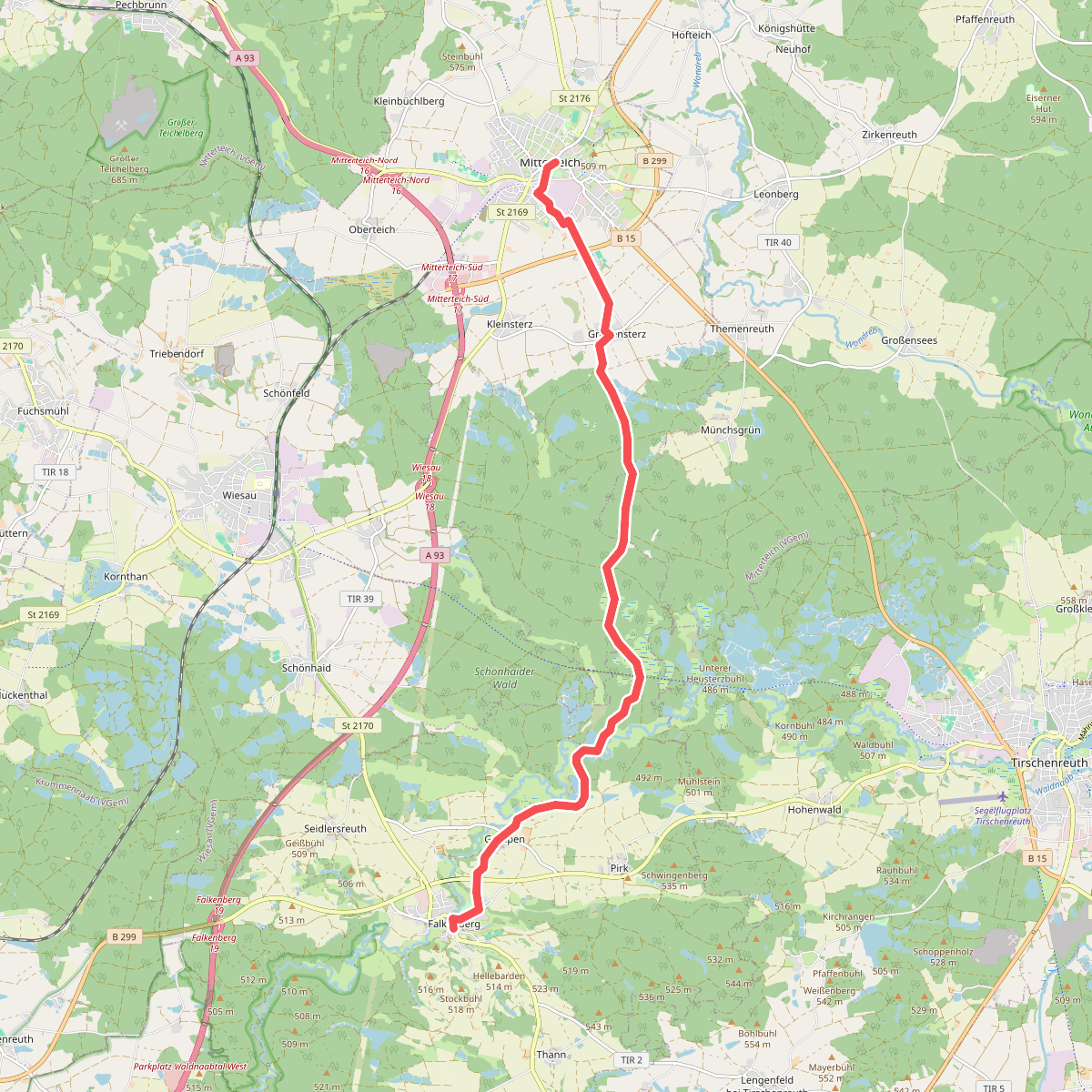 Falkenberg - Mitterteich