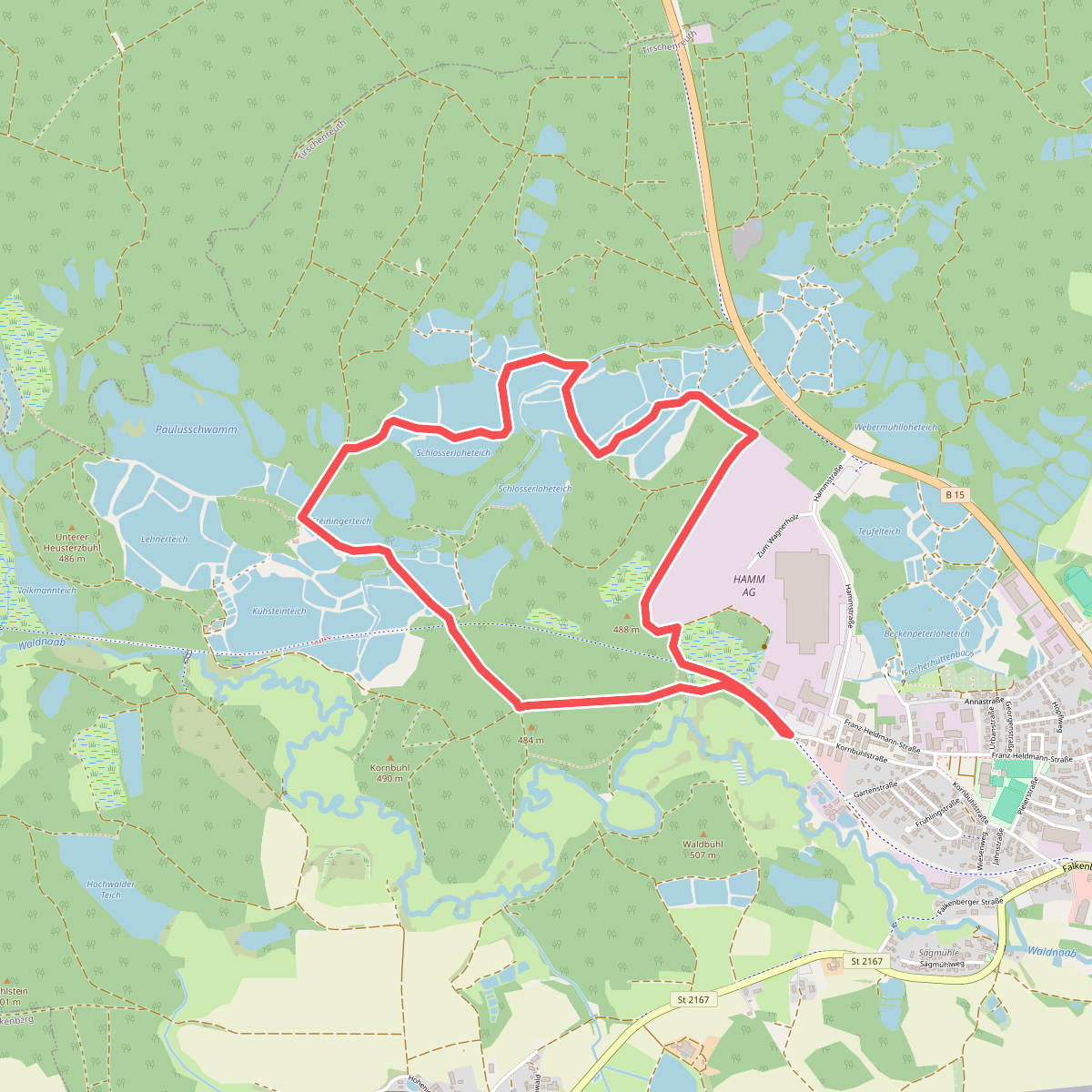 Tour 5 - Tirschenreuther Teichtour