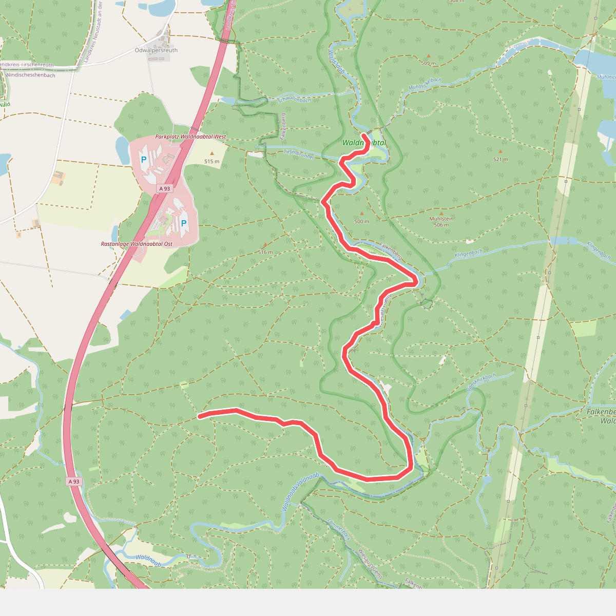 Waldnaabtal Uferpfad