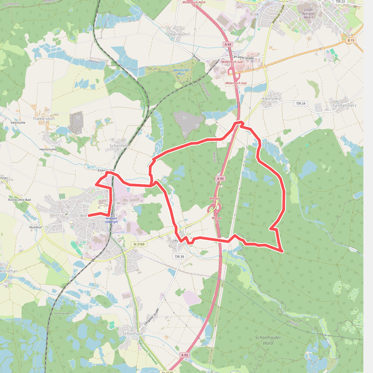 Wiesau Wanderweg 1