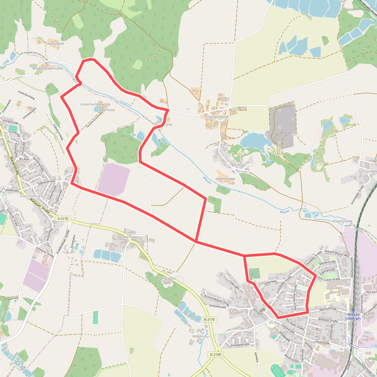 Wiesau Wanderweg 2