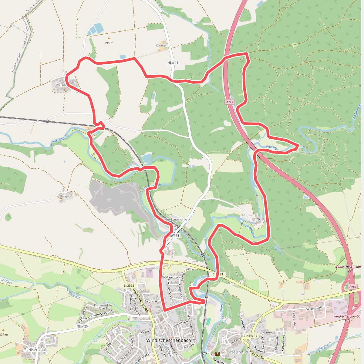 Windischeschenbach Rundwanderweg Nr. 10