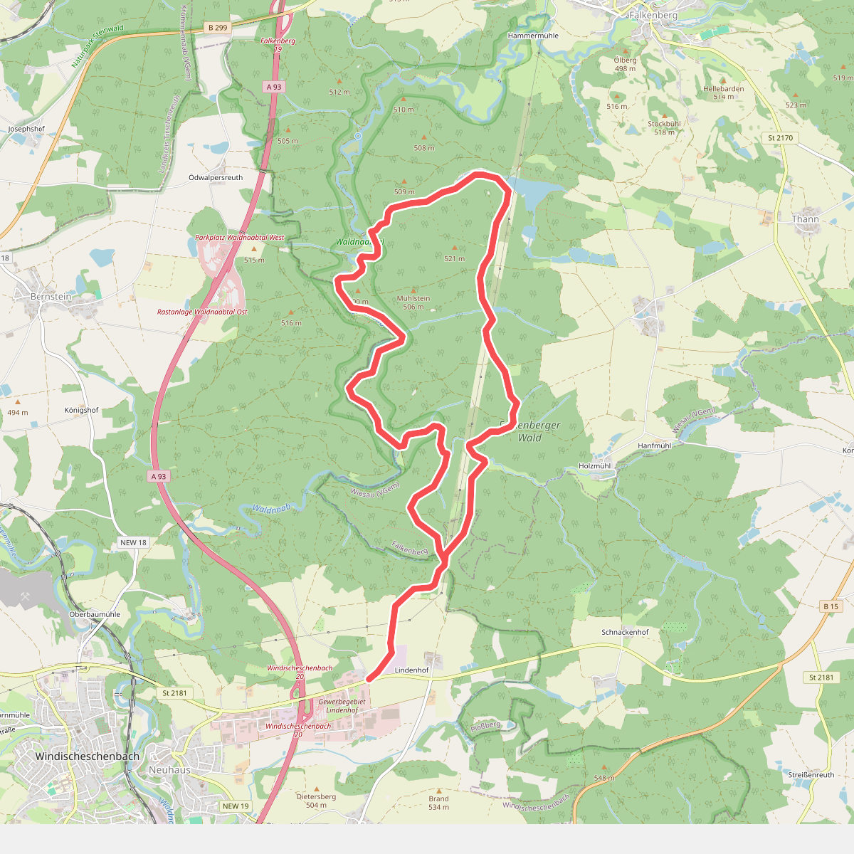 Windischeschenbach Rundwanderweg Nr. 2