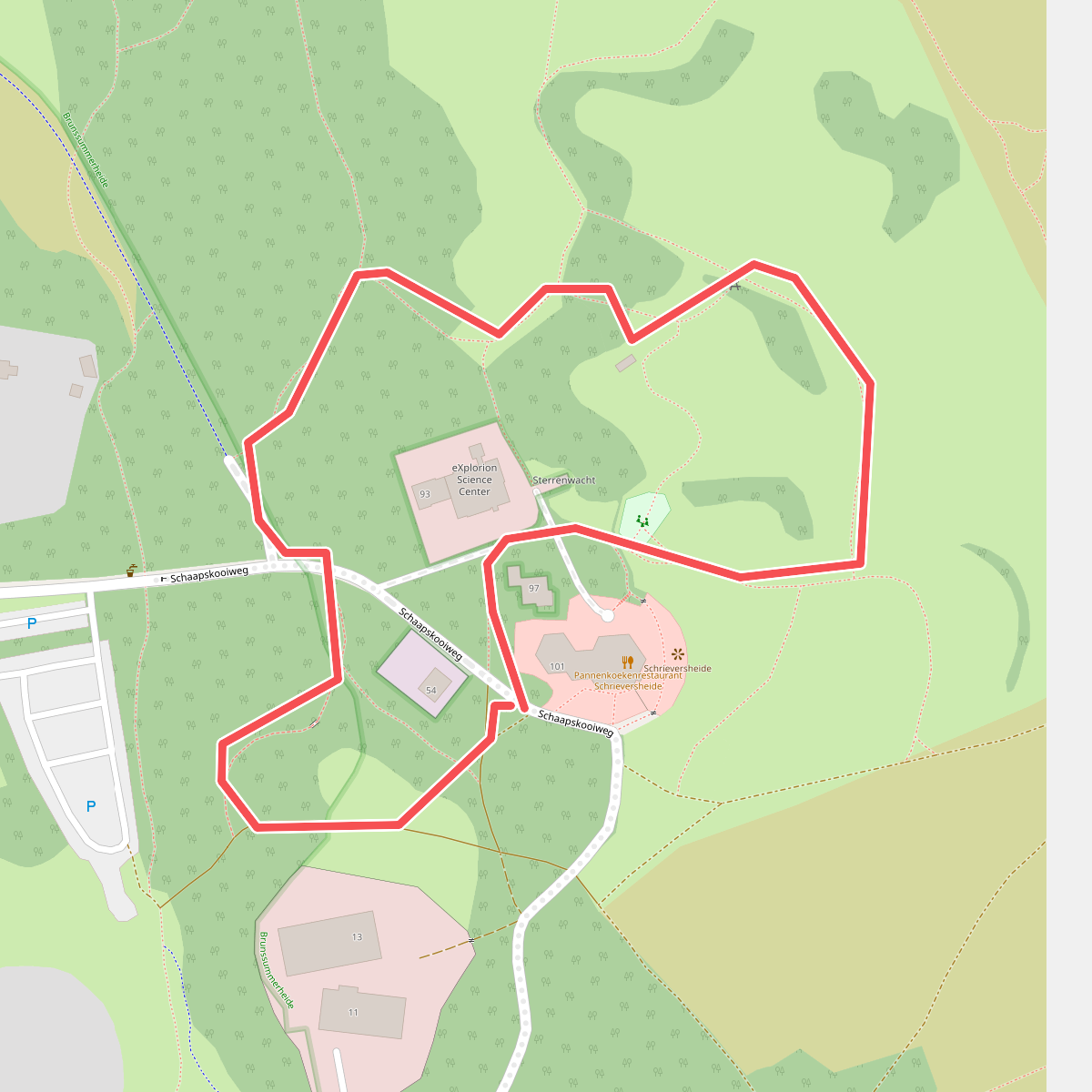 Beleefpad Brunssummerheide (Oranje)