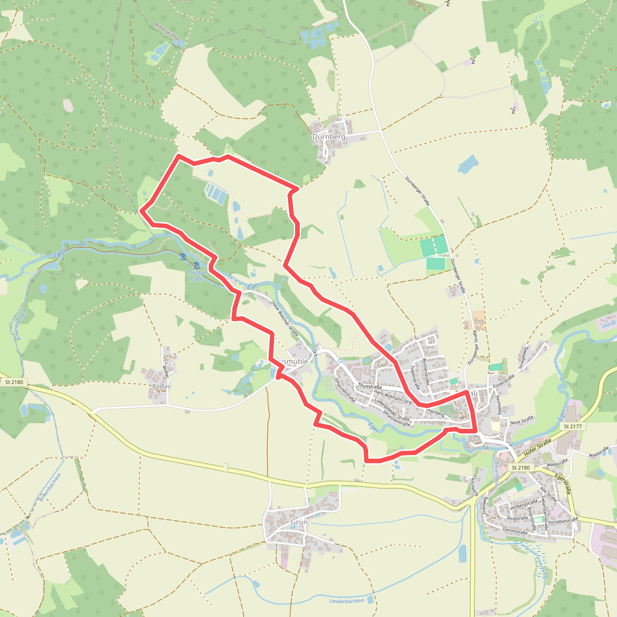 Rundwanderweg 1 Röslau
