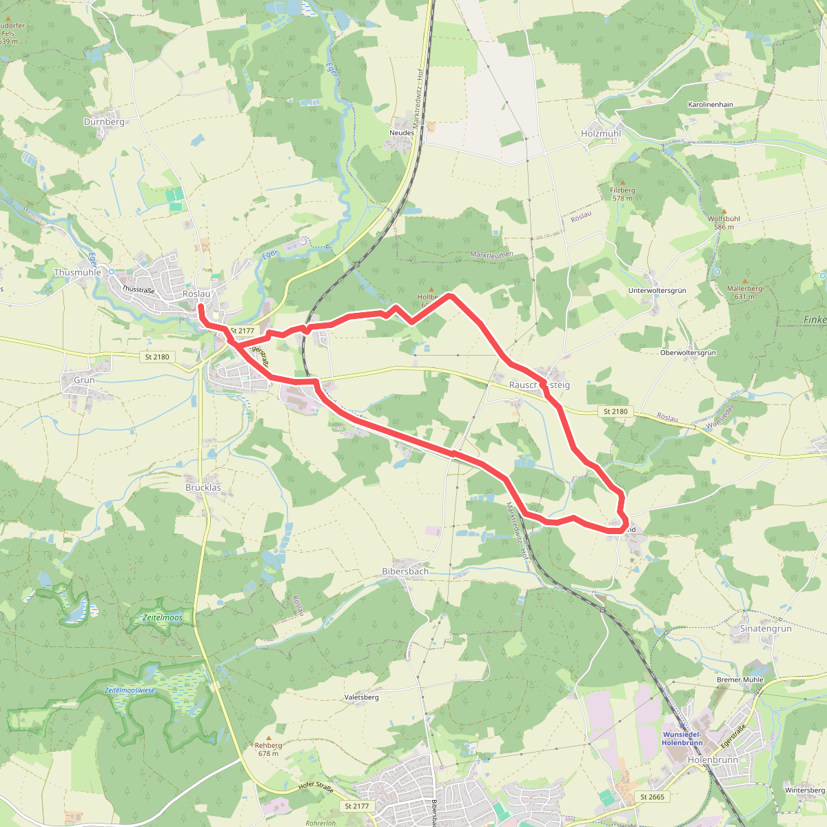 Rundwanderweg 2 Röslau