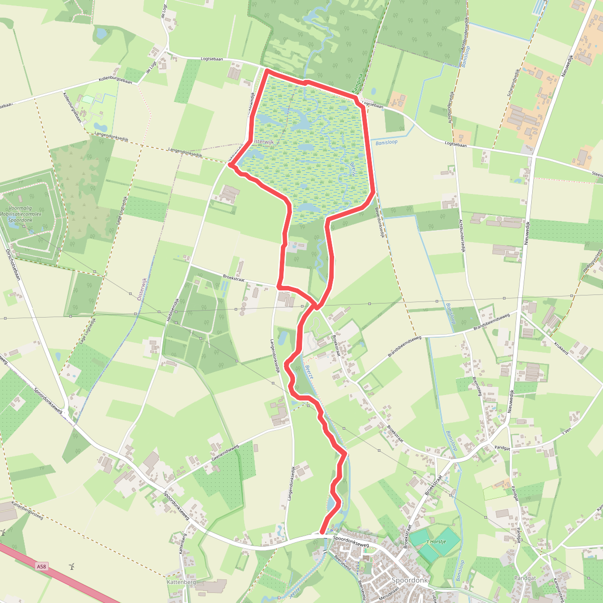 Wandelroute Dal van de Beerze 