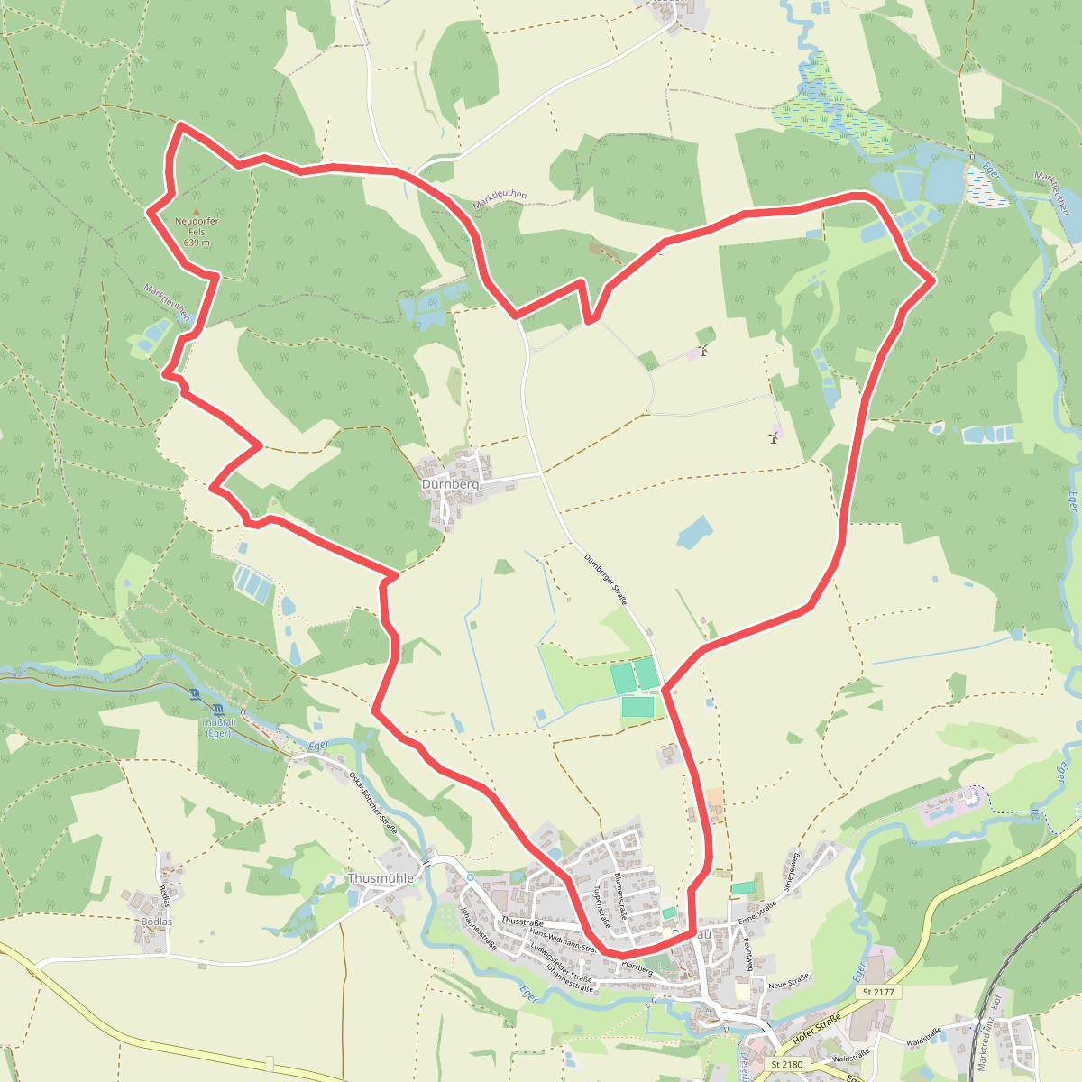 Rundweg 3 bei Röslau