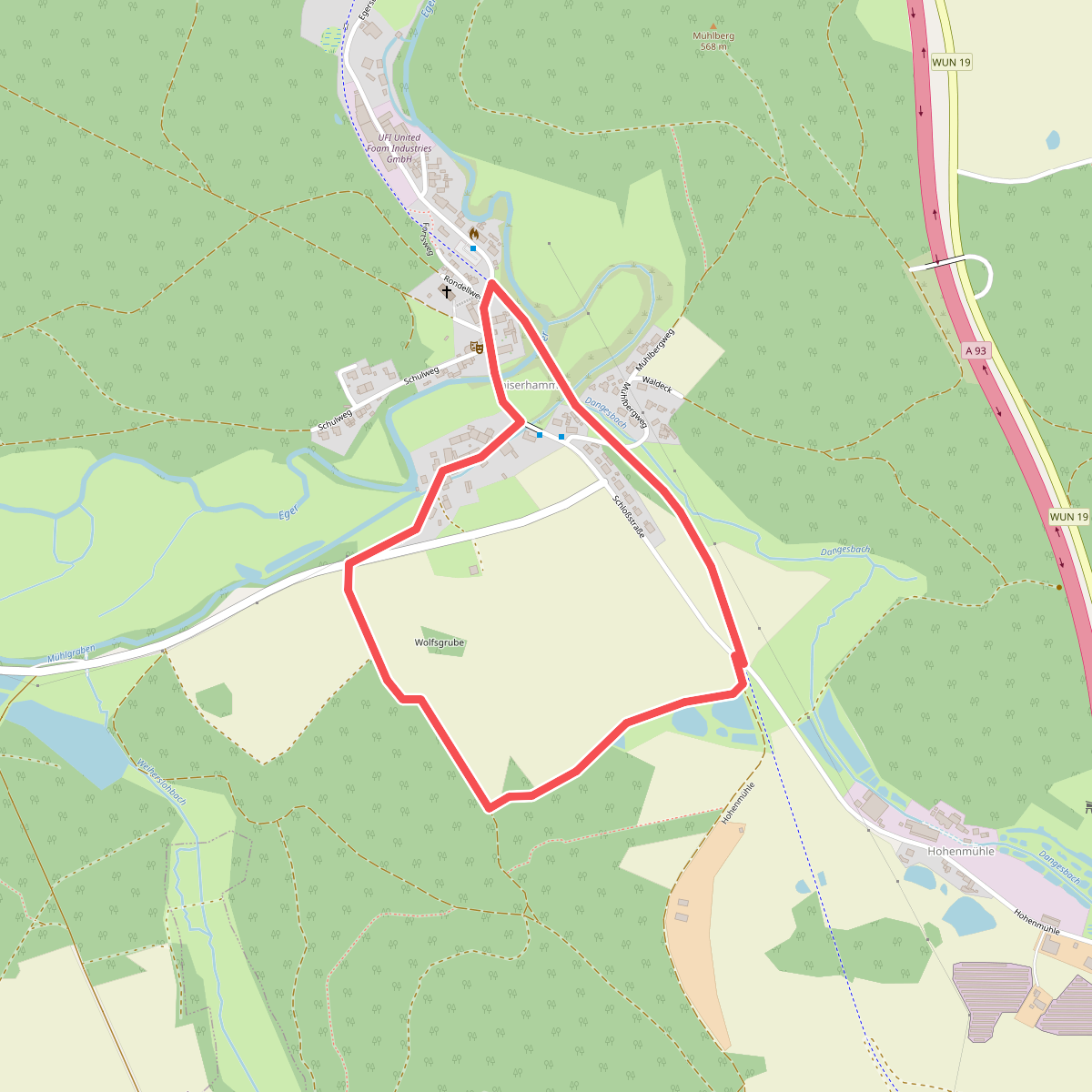 Gemeinde Thierstein - Rundwanderweg 4