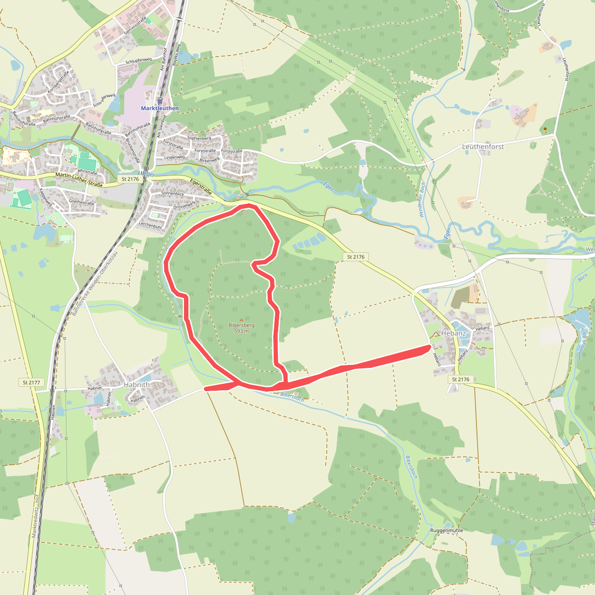 Wanderroute 2 (Marktleuthen)