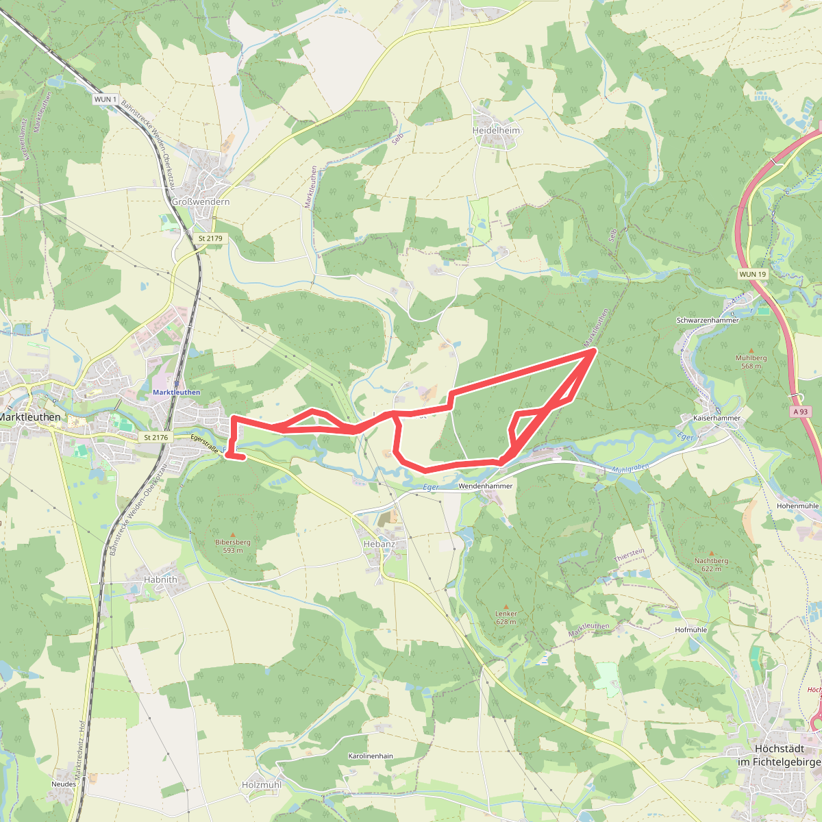 Wanderroute 3 (Marktleuthen)