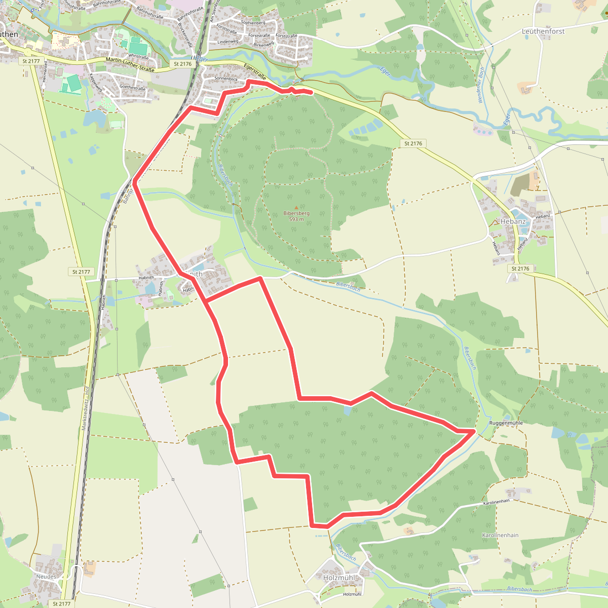 Wanderroute 4 (Marktleuthen)