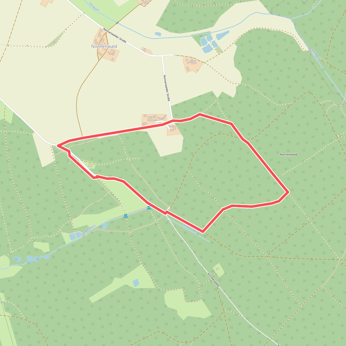 Rundwanderweg 4 Schwarzenbach/S.