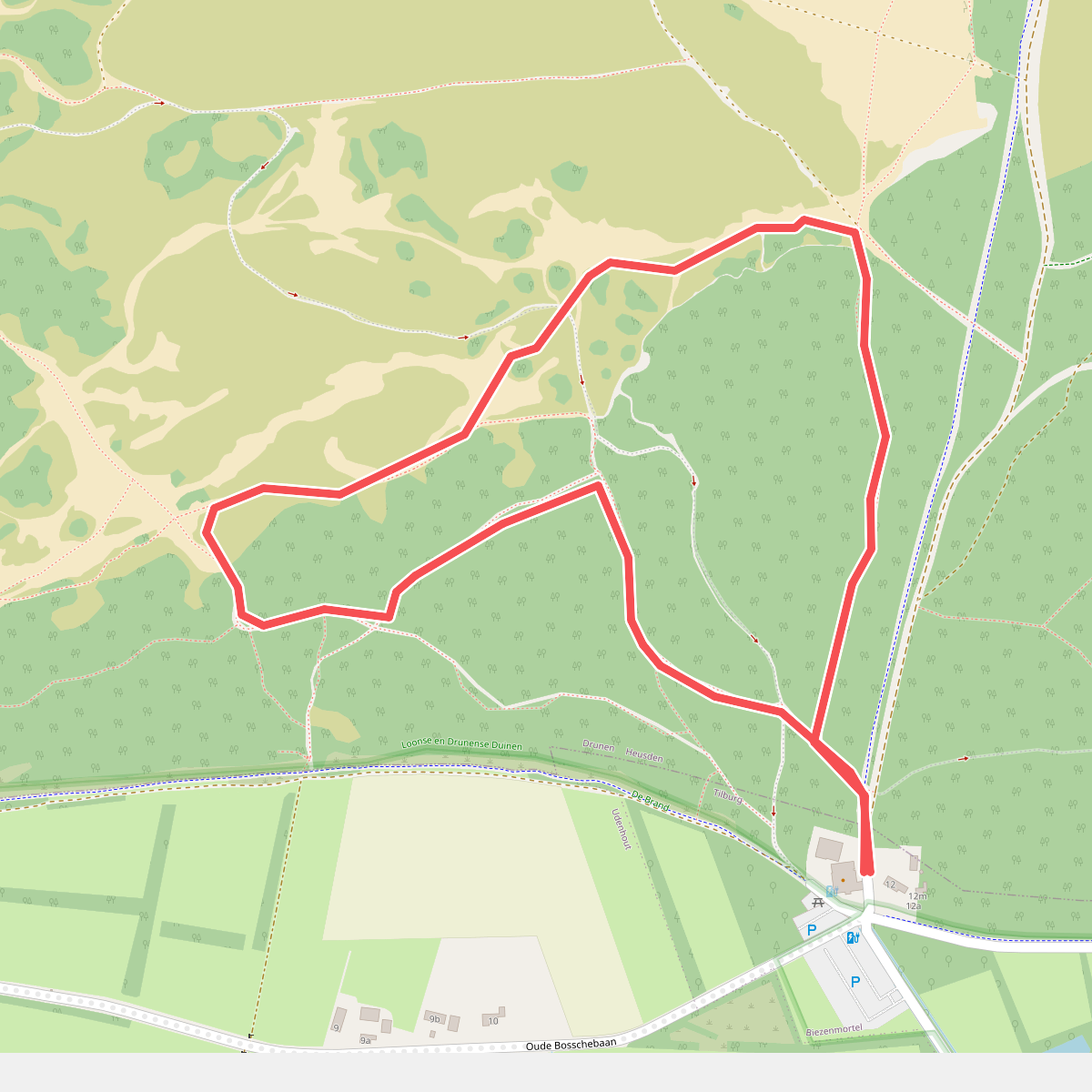 Wandelroute De Rustende Jager