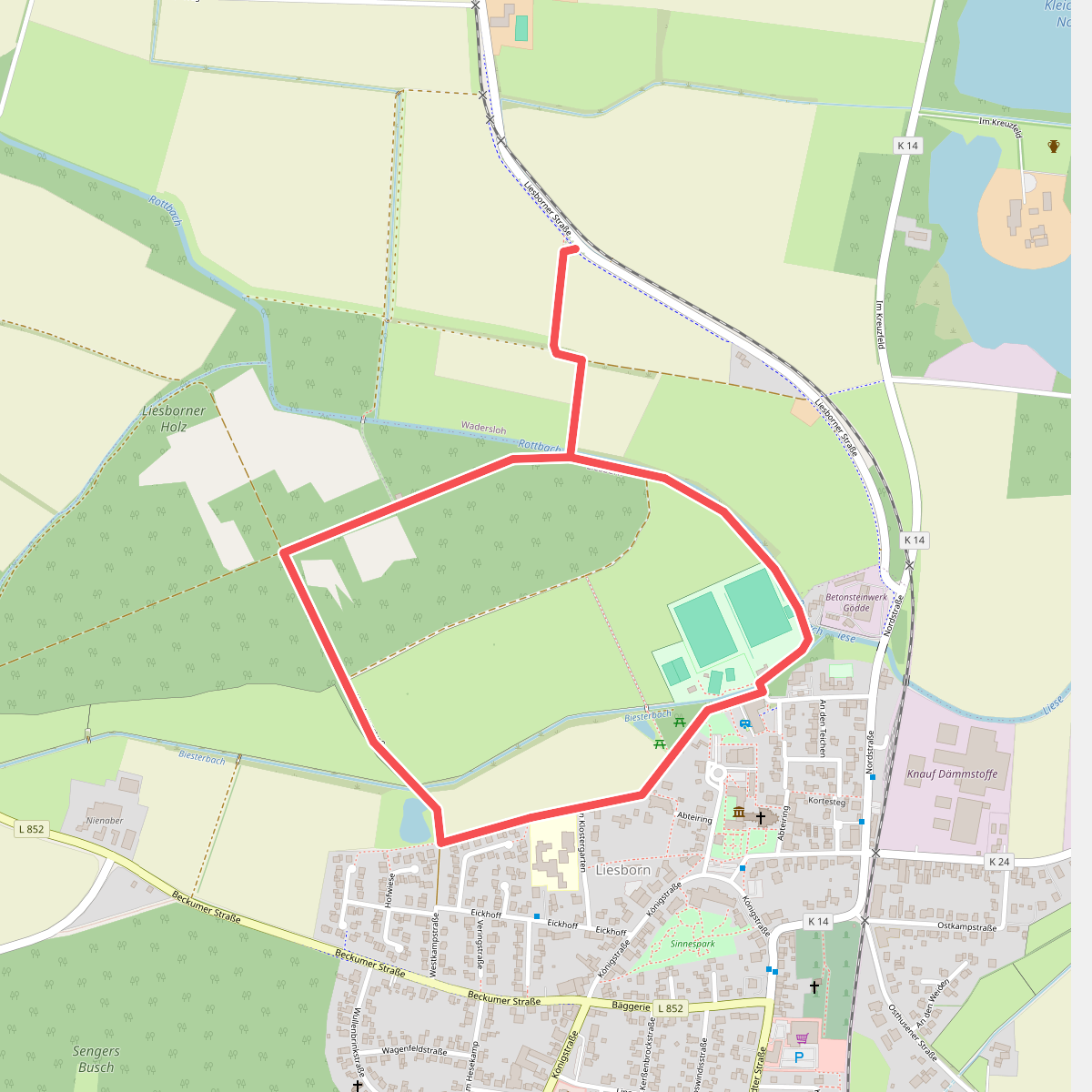 Liesborn Wanderweg W2