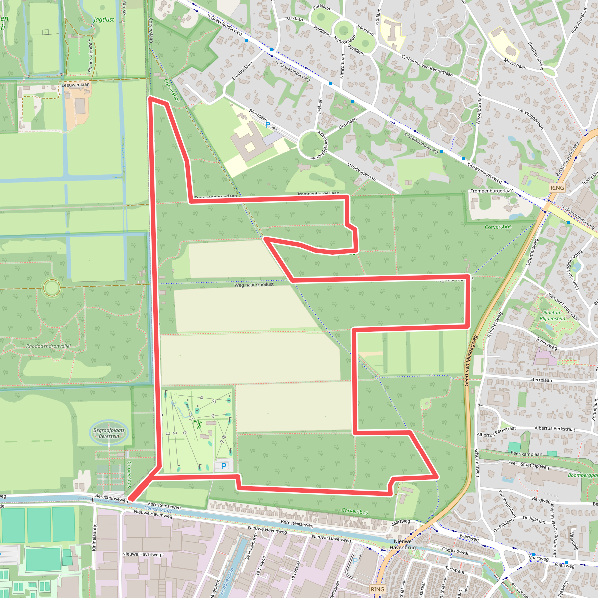 Hardlooproute Corversbos 5km