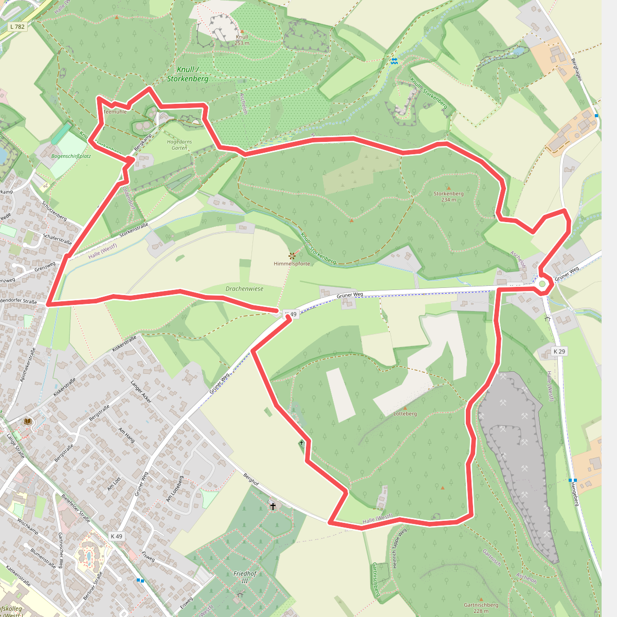 Haller Spuren