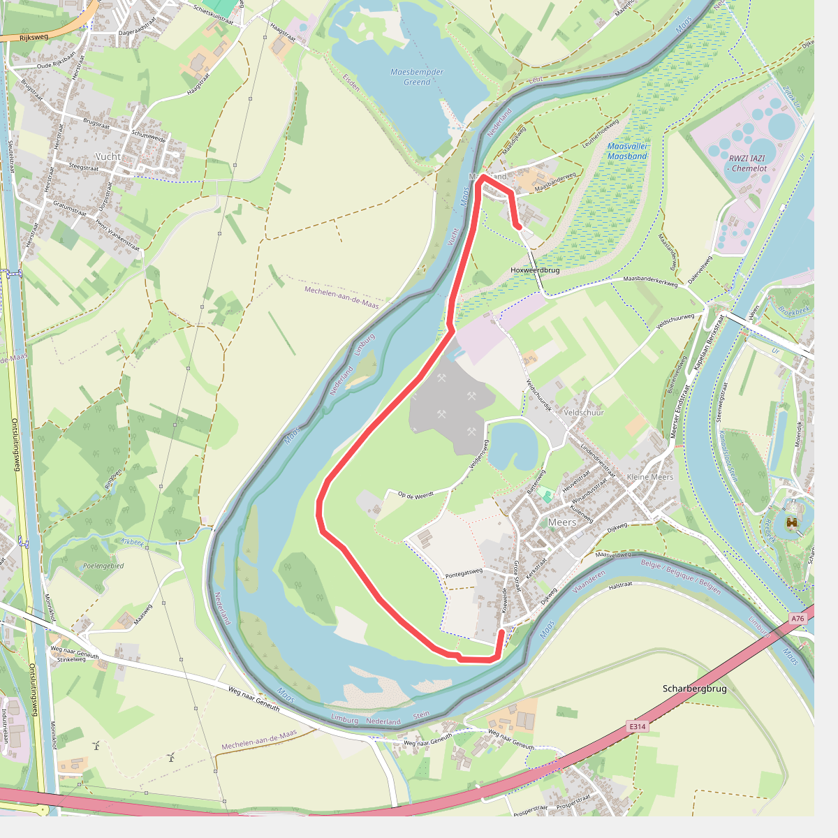 Het Klauwenpad (struinroute) 