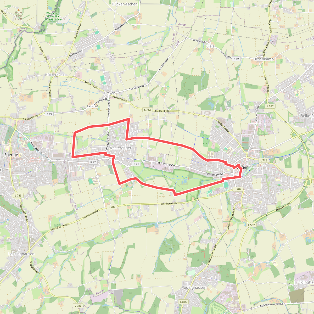 Enger Rundwanderweg A4