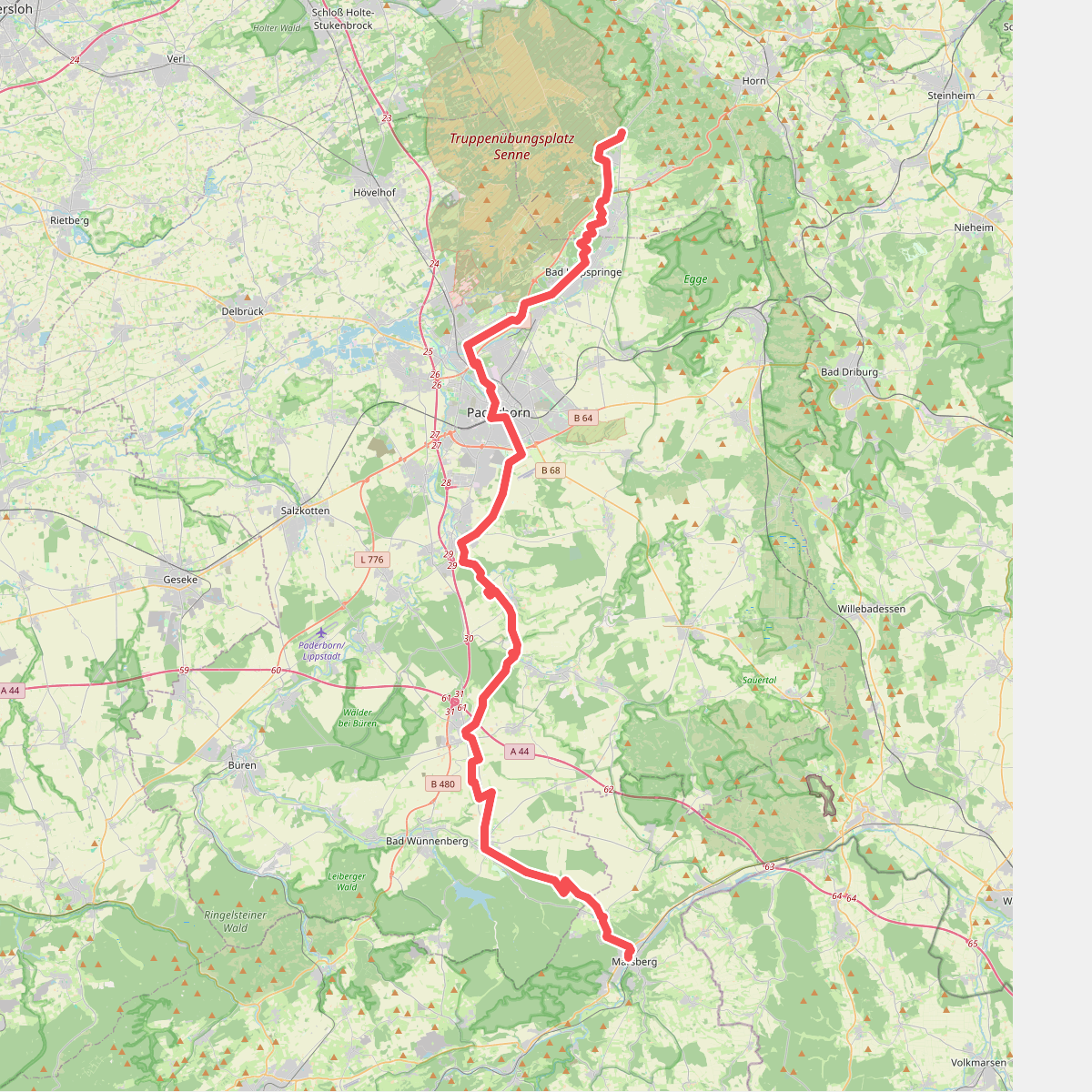X4 Lippe-Diemel-Weg