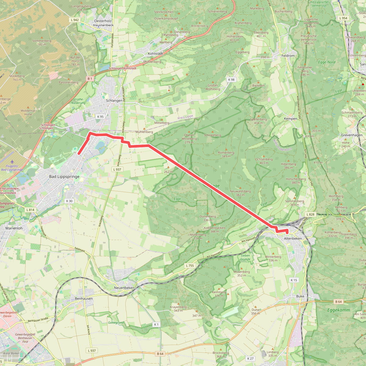 Egge-Nord-Route