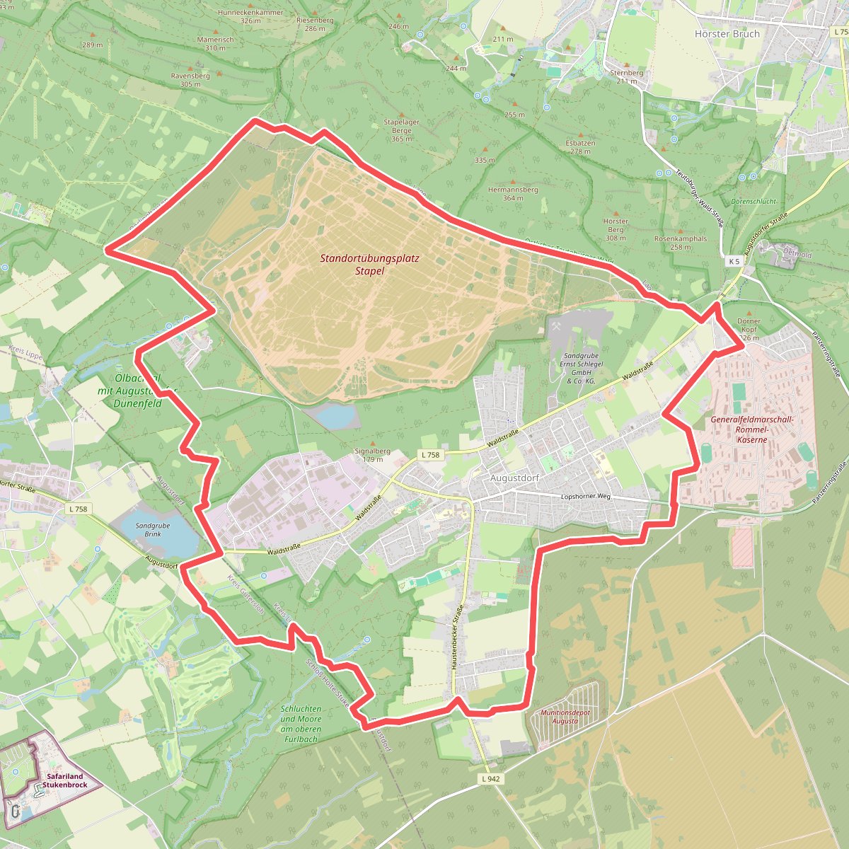 Augustdorfer Rundwanderweg