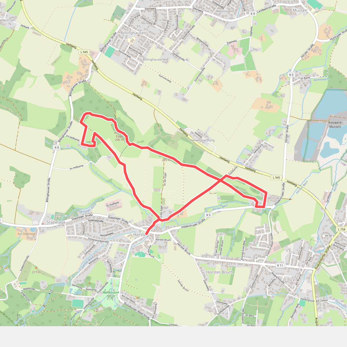 Therapeutischer Wanderweg