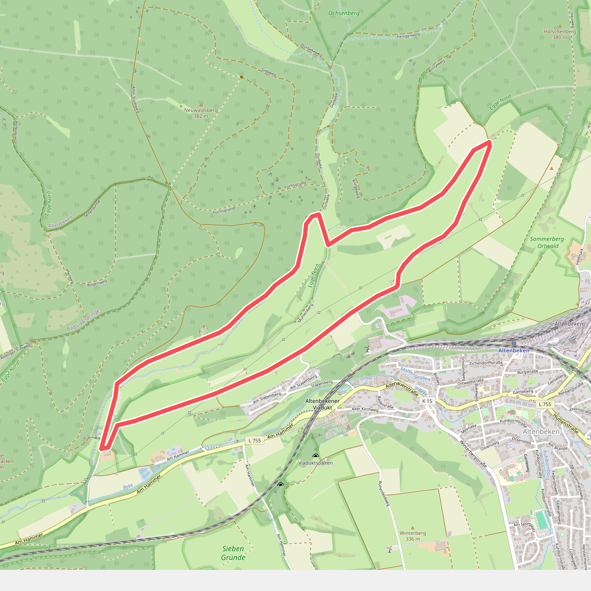 Altenbeken: Durbeke / Fuchsgrund