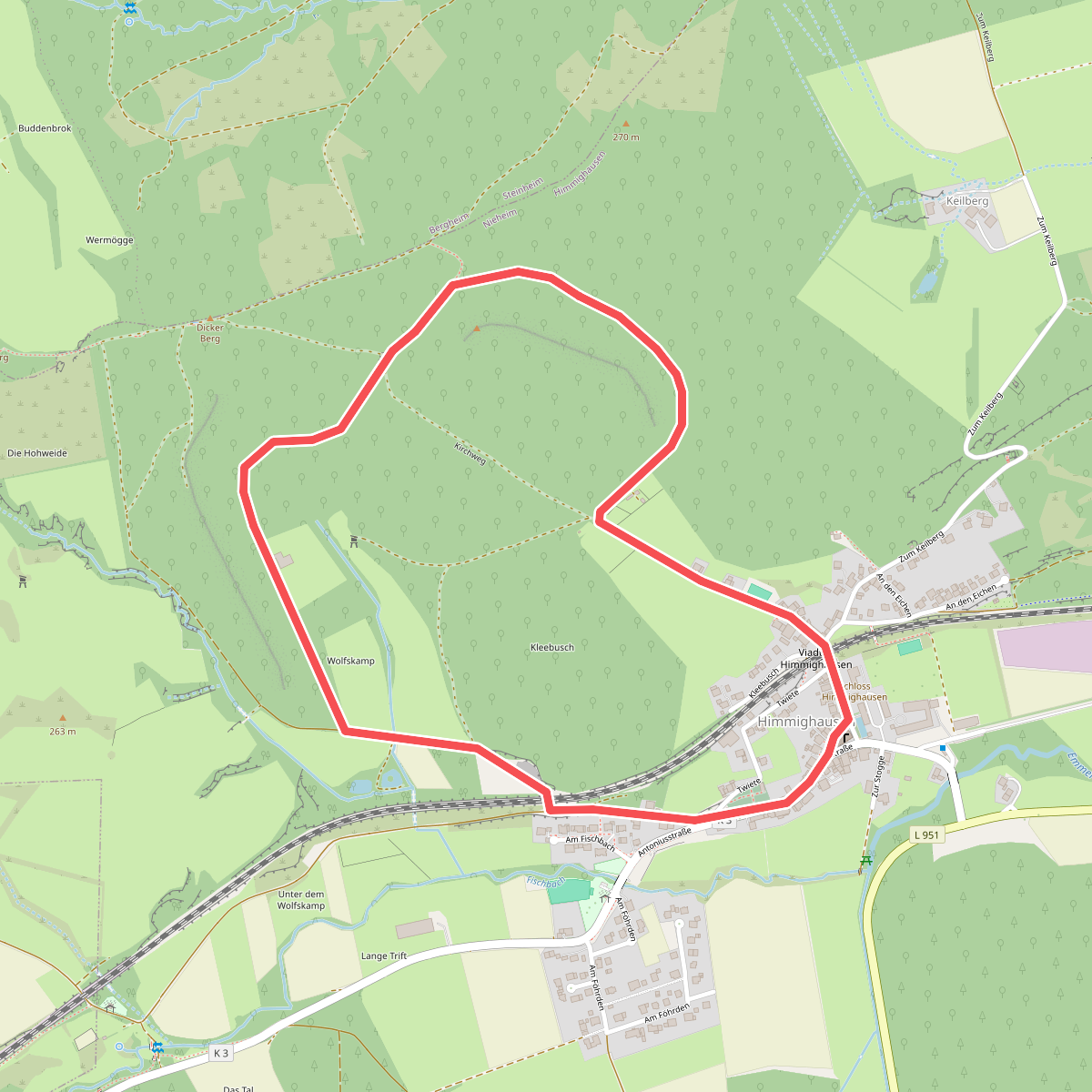 Rundweg Bangers Grund