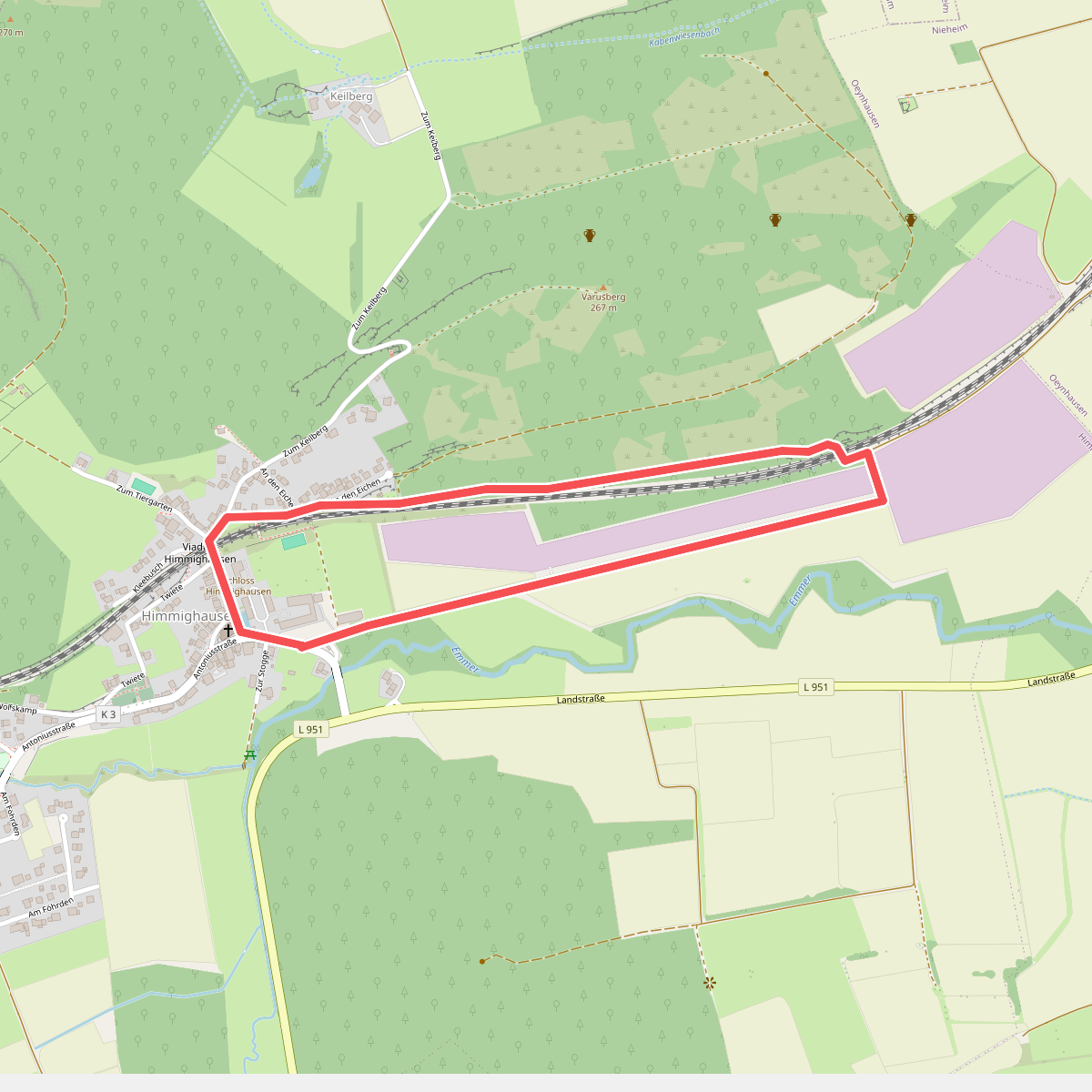 Rundweg in den Suren