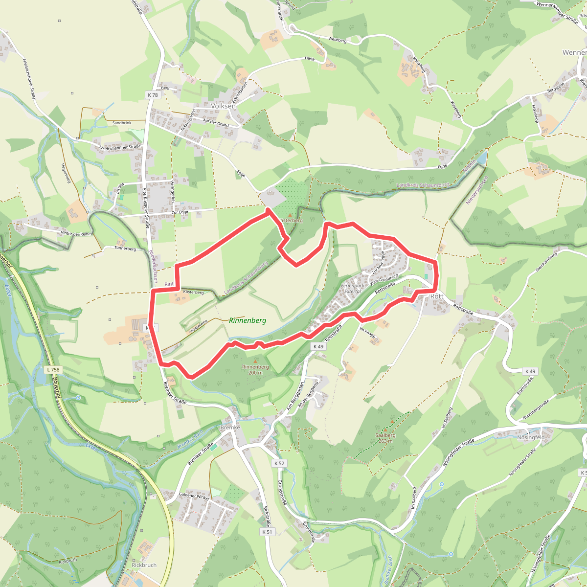 A3, Extertal/ Rott