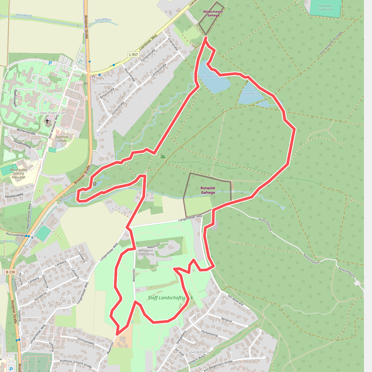 Försterteiche und Staffpark