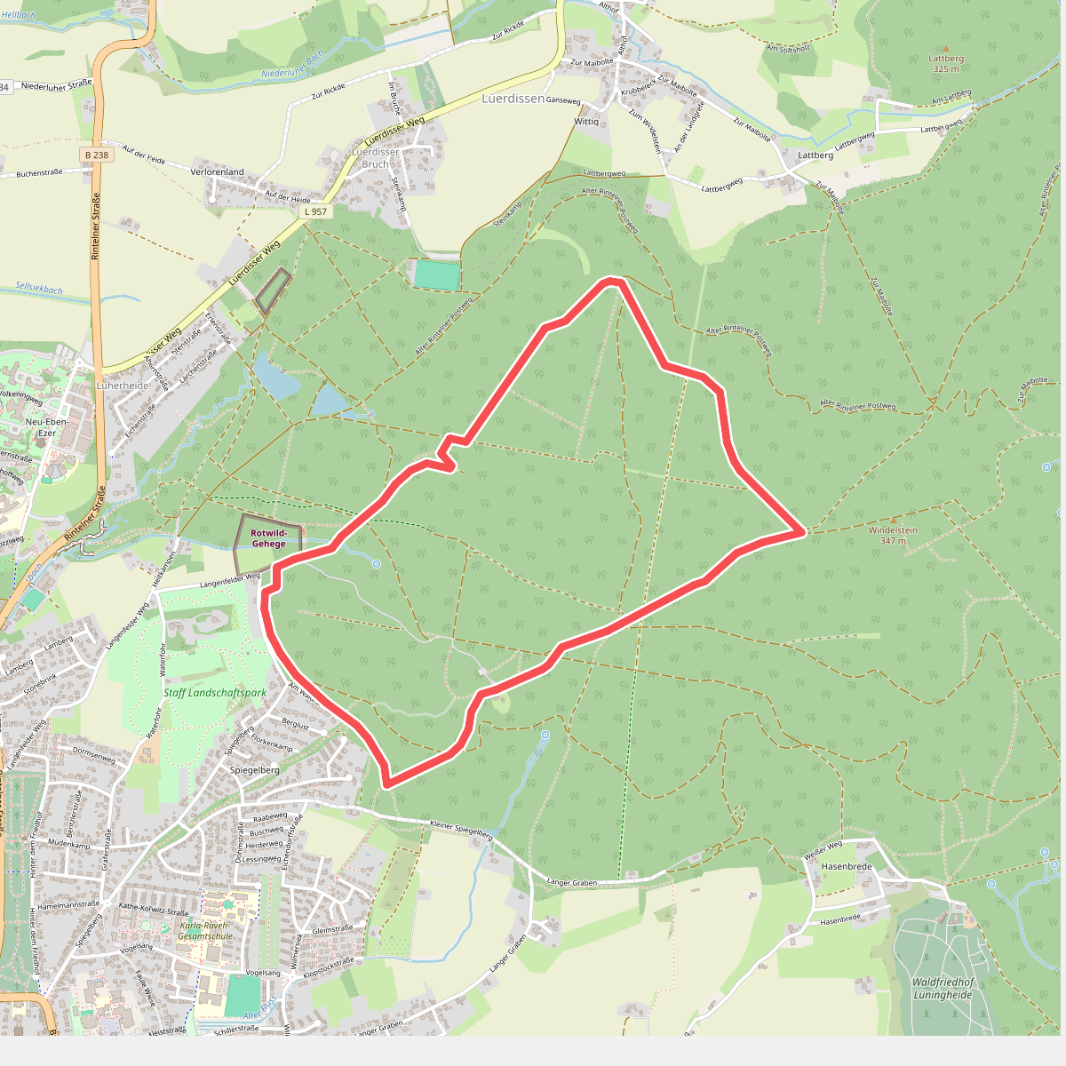 Rundwanderweg A2 [Lemgoer Mark]