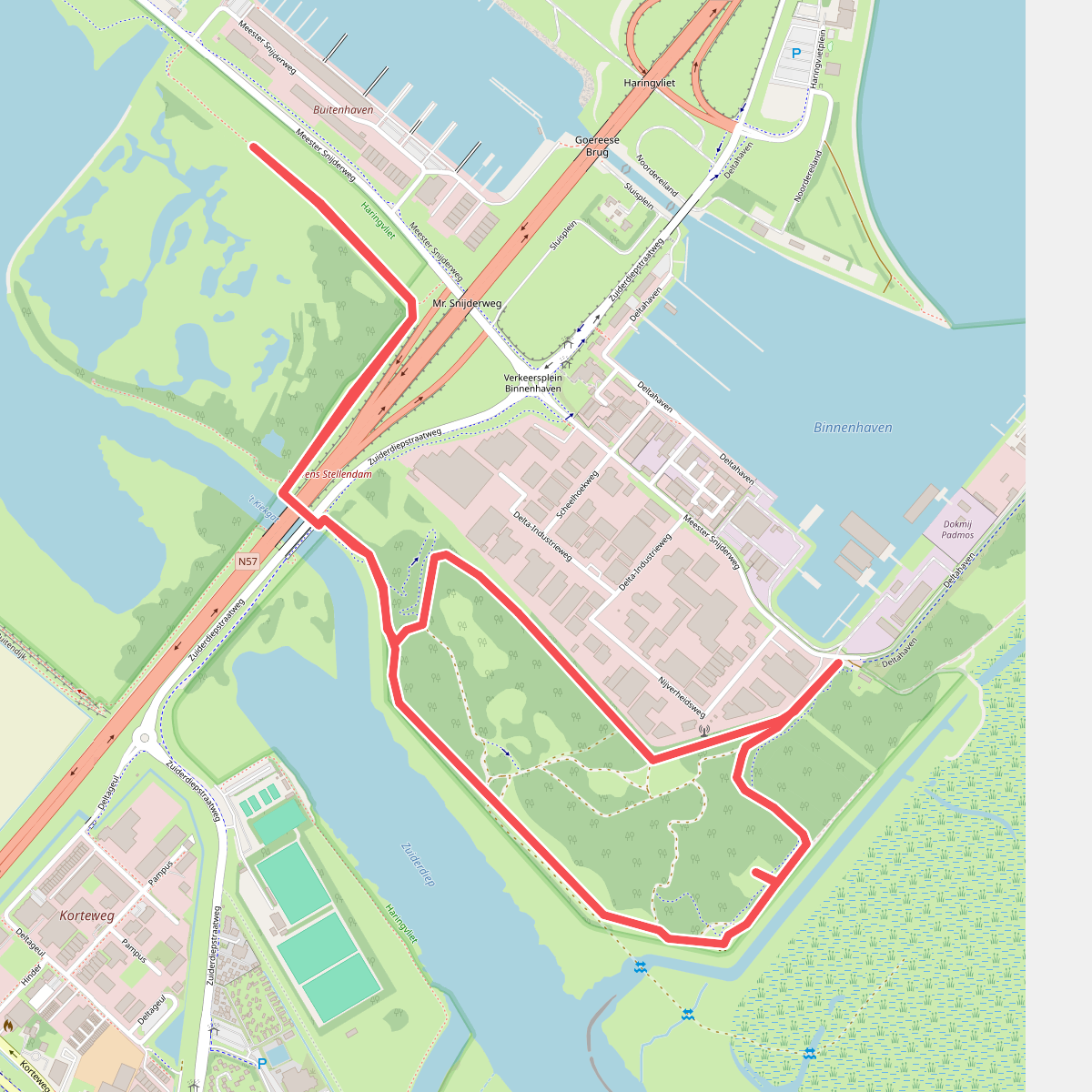 Wandelroute Scheelhoek bos-lang, Goeree-Overflakkee