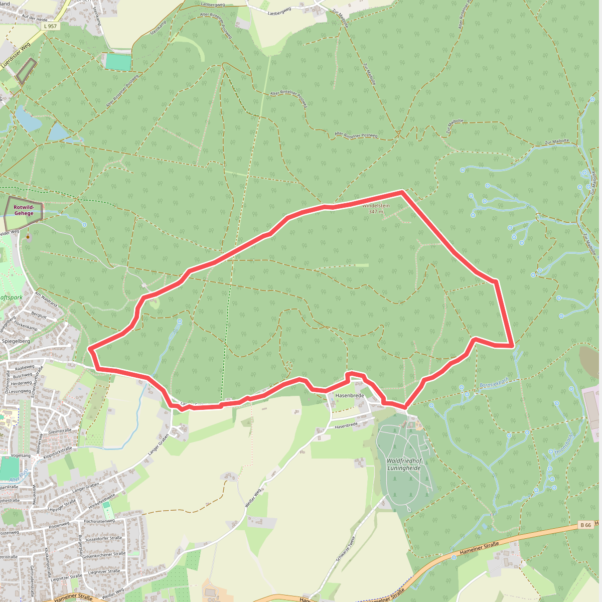 Rundwanderweg A3 [Lemgoer Mark]