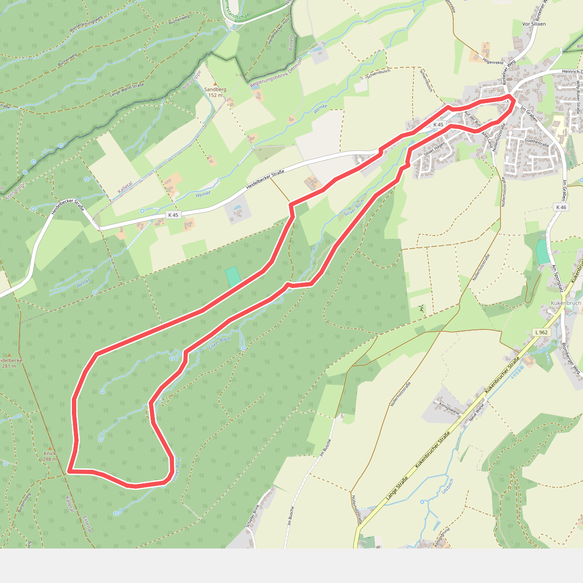 Wilddiebsroute kleine Rundtour