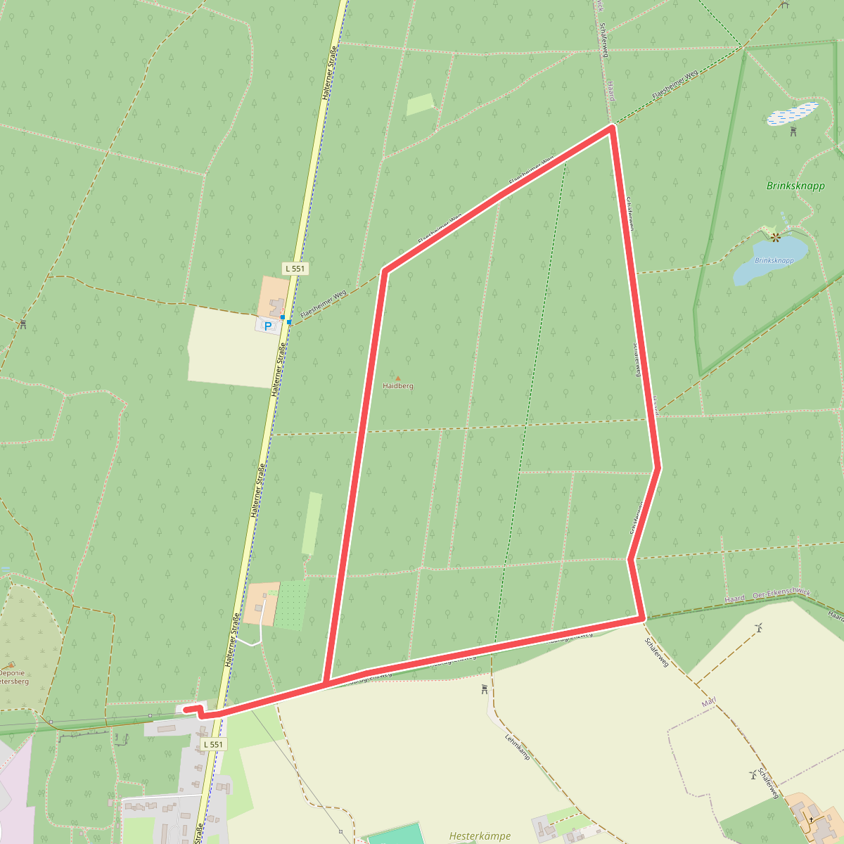 Forsthaus Haidberg Rundweg A3