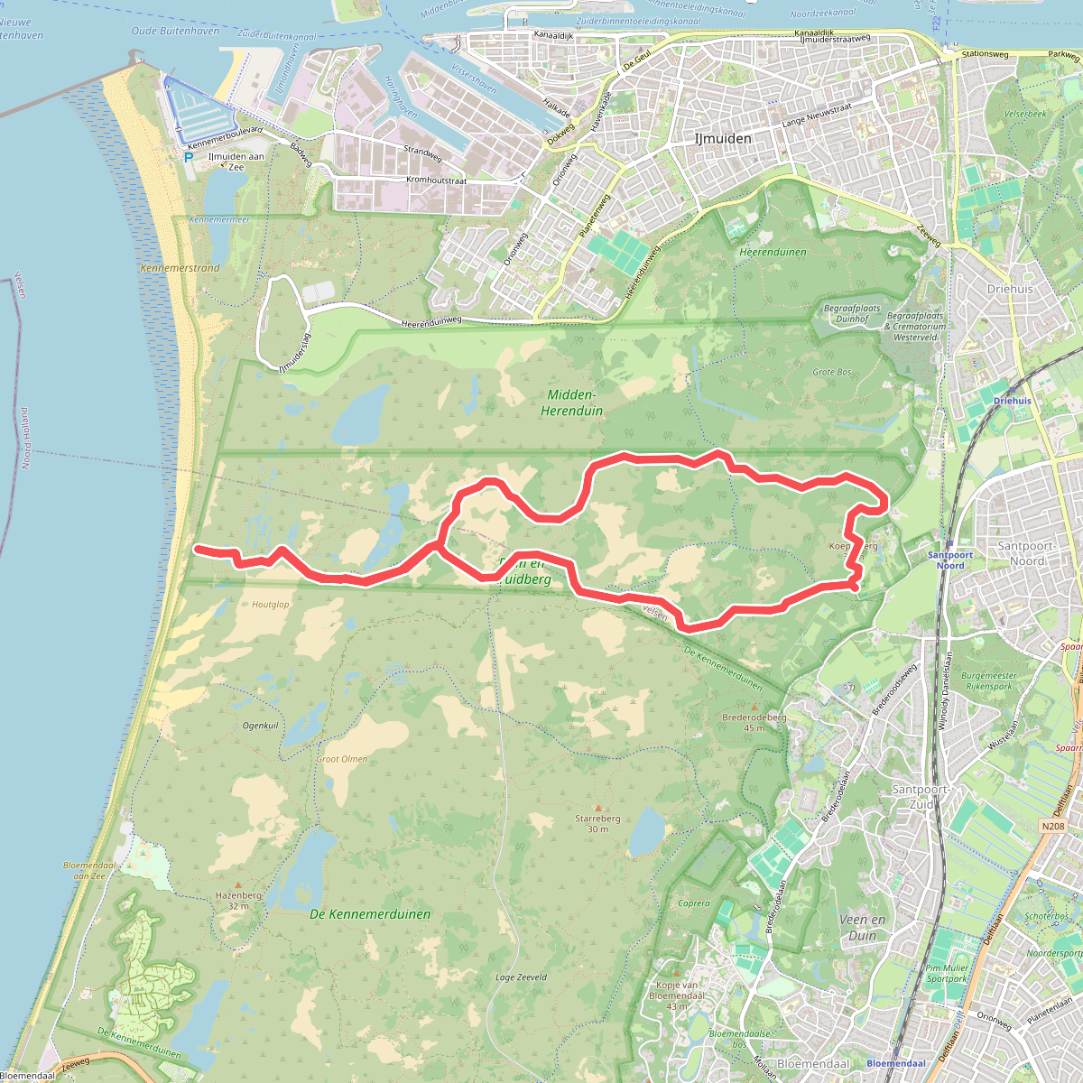 Dwars door duin en Kruidberg